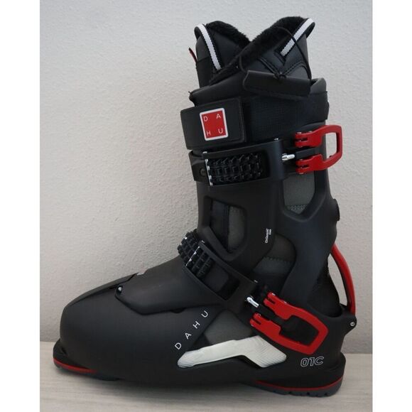 DAHU Men's Sz 290-295 US 12 Black/Grey/White Ecorce 01C Ski Boots '23 - Picture 6 of 11